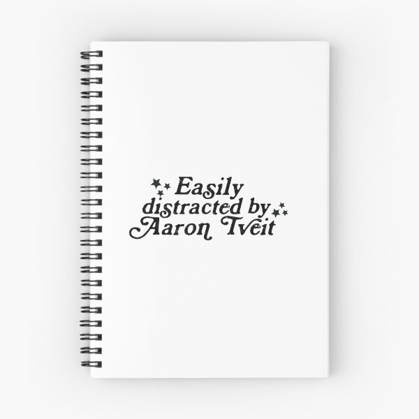 Item preview, Aaron Tveit, Easily distracted by designed and sold by baranskini.
