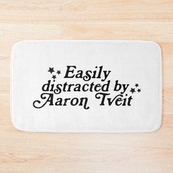 Item preview, Aaron Tveit, Easily distracted by designed and sold by baranskini.