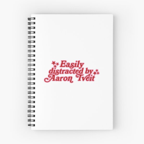 Item preview, Aaron Tveit, Easily distracted by designed and sold by baranskini.