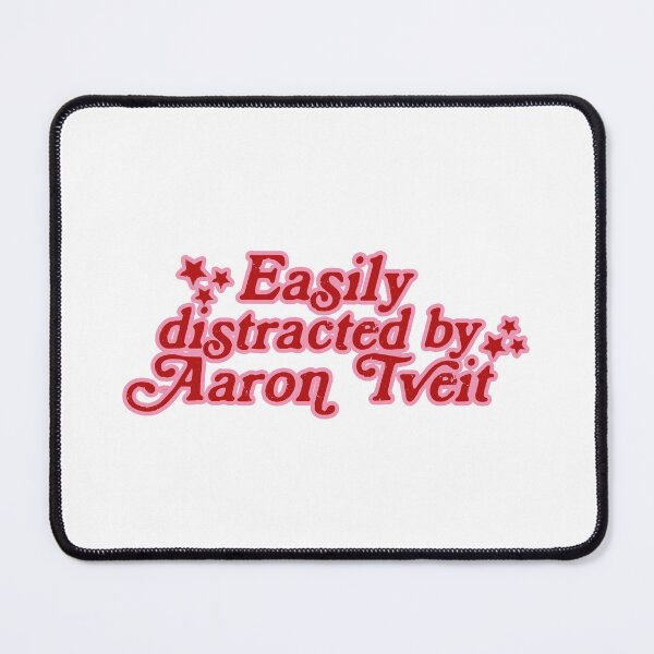 Item preview, Aaron Tveit, Easily distracted by designed and sold by baranskini.