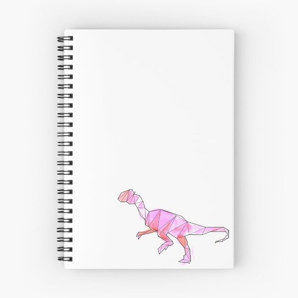 Item preview, Geometric Pink Hadrosaurus Dinosaur designed and sold by kelciparsell.