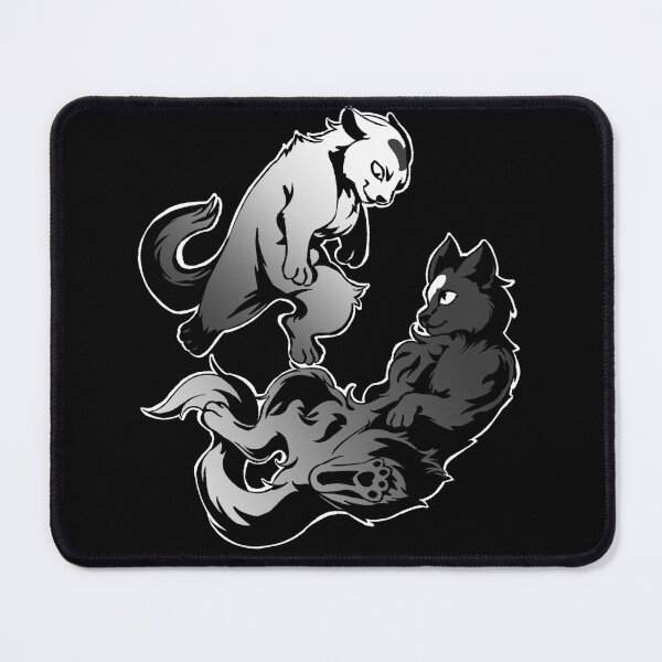 Item preview, Black & White Playing Cats designed and sold by AstralRavens.