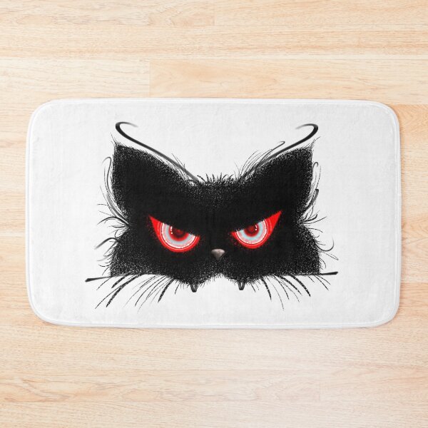 Item preview, Demon Glare Cat designed and sold by Lil’ Ember Eyes.