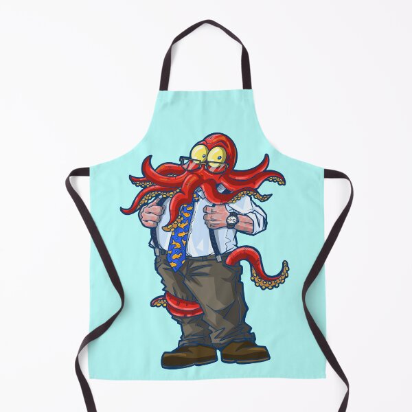 Item preview, An octopus man in a shirt and suspenders doing business designed and sold by fifou96.