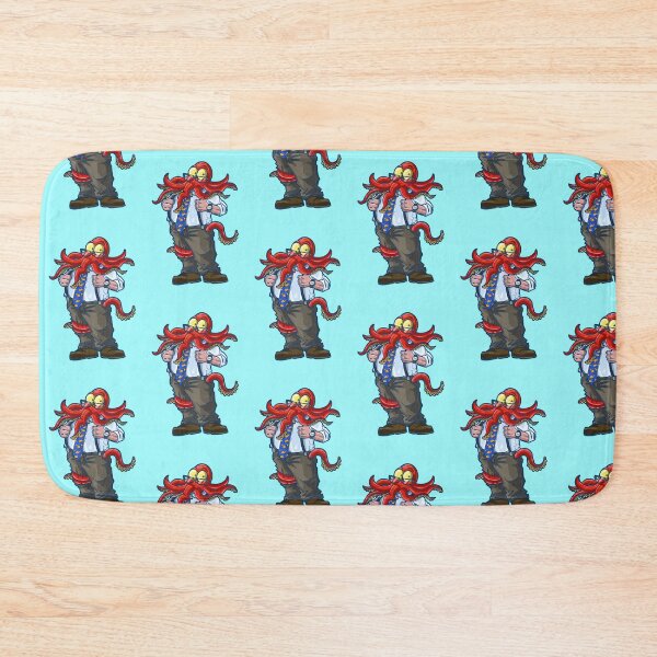 Item preview, An octopus man in a shirt and suspenders doing business designed and sold by fifou96.