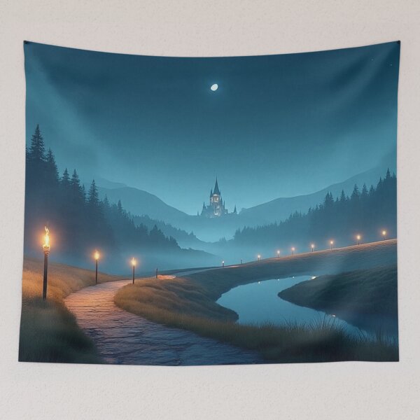 Item preview, Mystical Nightfall: A Dreamscape Journey designed and sold by Vandy Fullam.