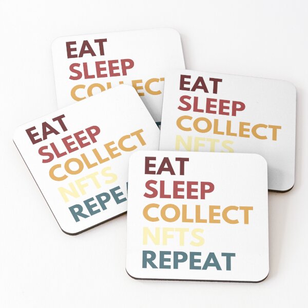 Item preview, Eat Sleep Collect NFTS Repeat designed and sold by AmmarSherJaan.