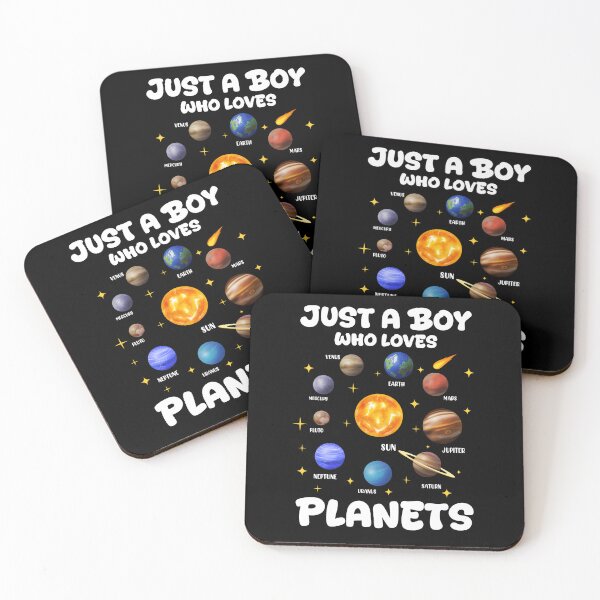 Item preview, Just A Boy Who Loves Planets Solar System designed and sold by Nemcha-Tee.