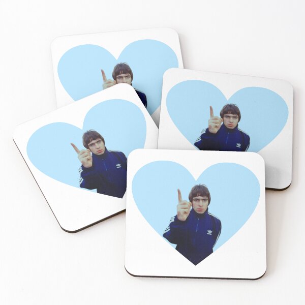 Artikelvorschau, Liam G Finger zeigt in blaues Herz entworfen und verkauft von stuffitinacup.