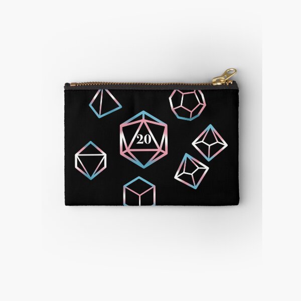 Item preview, Trans Pride flag Dice designed and sold by Scarlet Sung.