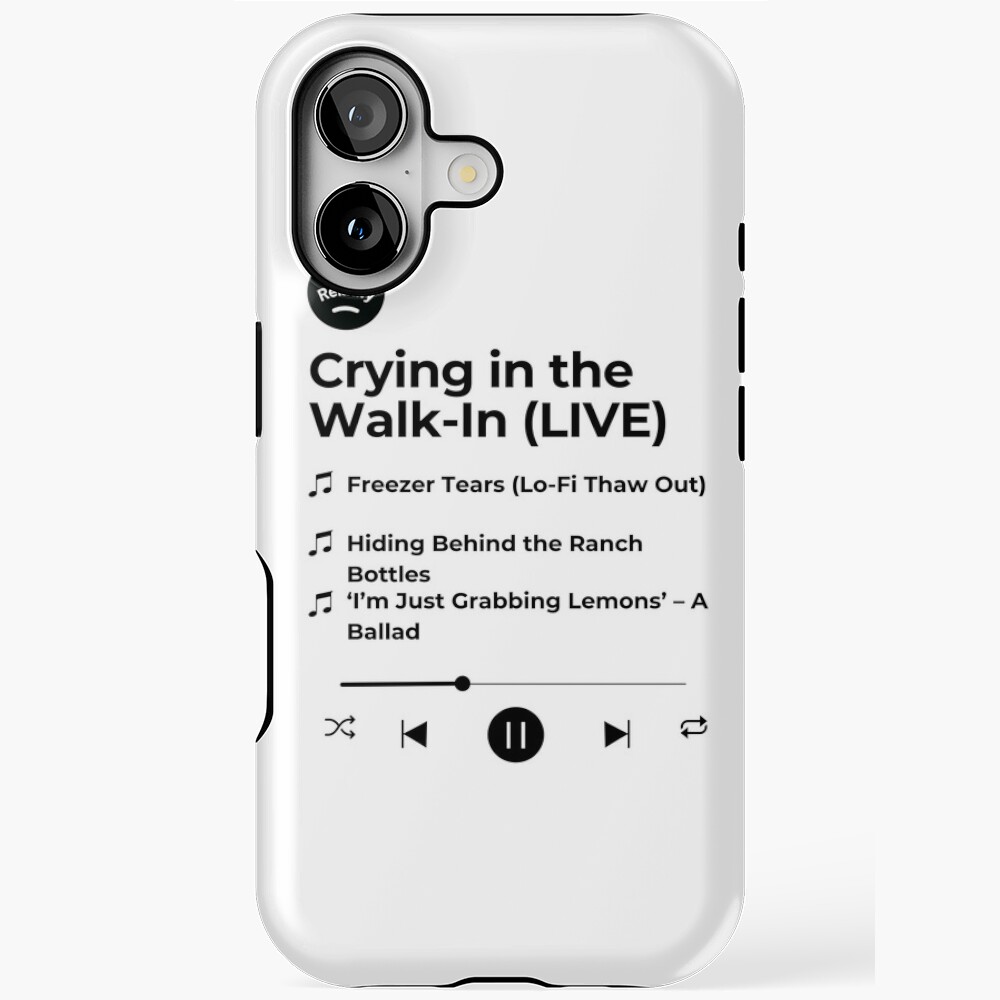 Crying in the Walk-In (LIVE) Sticker