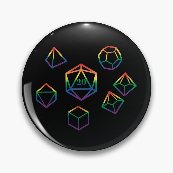 Item preview, Pride Rainbow Dice designed and sold by Scarlet Sung.