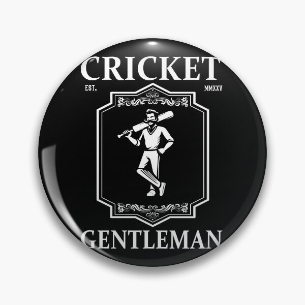 Item preview, Cricket Gentleman – Stylish design for the cricket fan designed and sold by RetroMaritalArt.