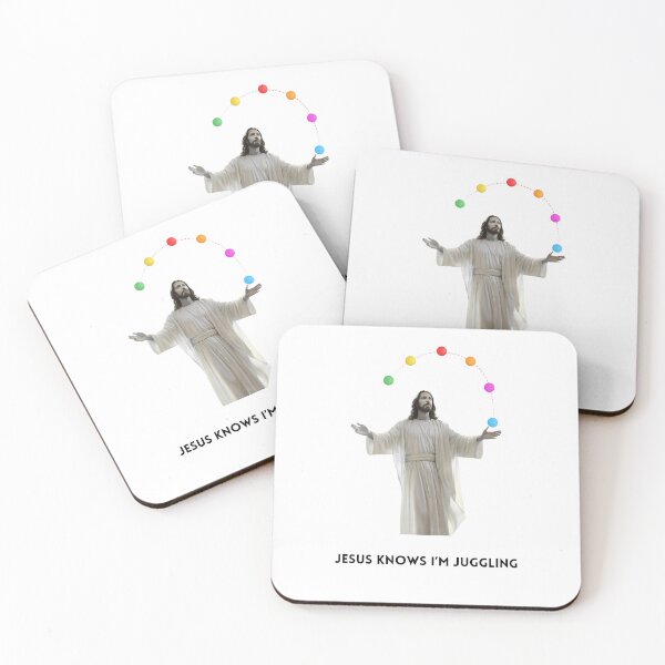 Item preview, Jesus Knows I'm Juggling designed and sold by FacesAndTrees.