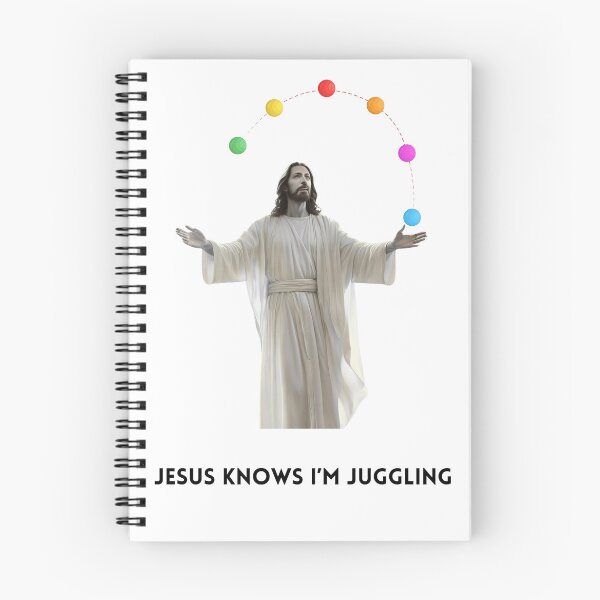 Item preview, Jesus Knows I'm Juggling designed and sold by FacesAndTrees.