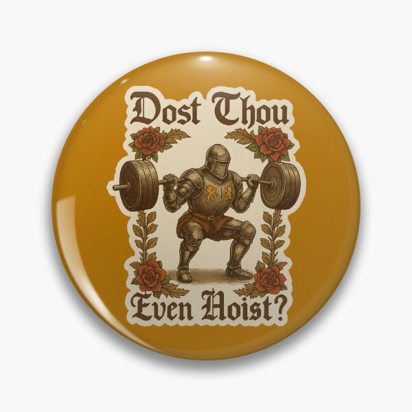 Item preview, Medieval Knight Gym Meme designed and sold by Clinomania Art.