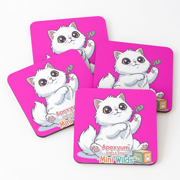 Item preview, Mini Persian Cat, COLLECTION MINI WILDS APEXYUM BABY & KIDS designed and sold by APEXYUM.