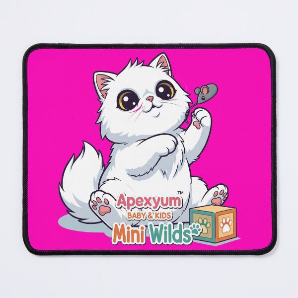 Item preview, Mini Persian Cat, COLLECTION MINI WILDS APEXYUM BABY & KIDS designed and sold by APEXYUM.