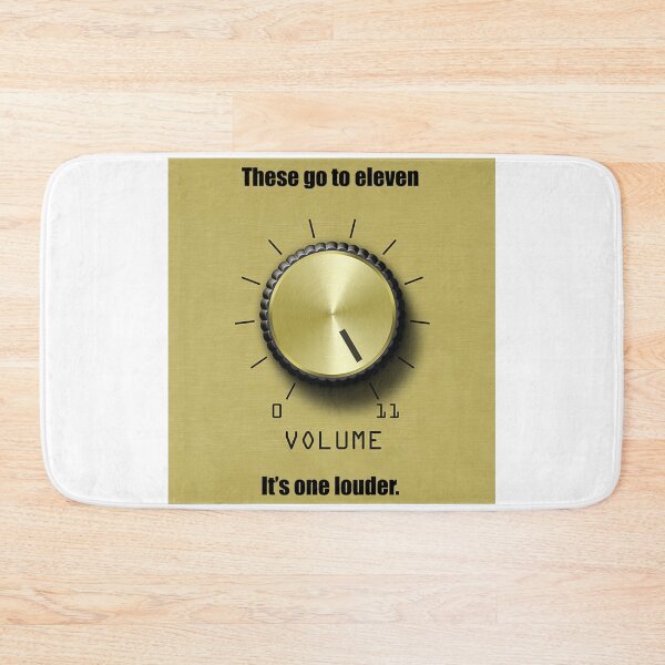 Item preview, These go to eleven Spinal Tap Tribute designed and sold by IanBakerToons.