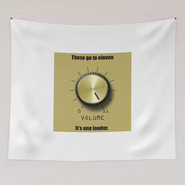 Item preview, These go to eleven Spinal Tap Tribute designed and sold by IanBakerToons.