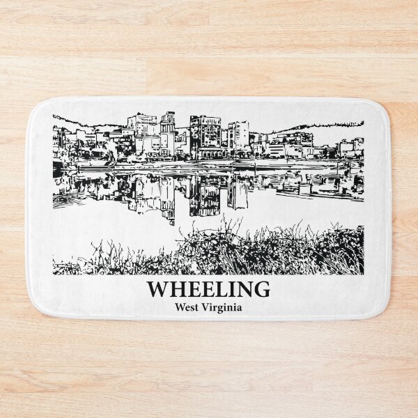 Item preview, Wheeling - West Virginia designed and sold by Lakeric Cityscapes.