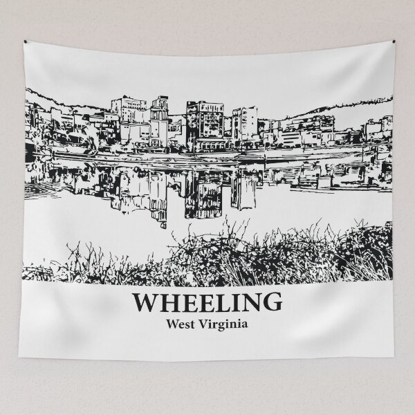 Item preview, Wheeling - West Virginia designed and sold by Lakeric Cityscapes.