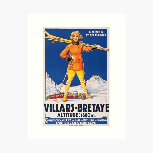 Item preview, VILLARS BRETAYE designed and sold by MarkedArtPrints.