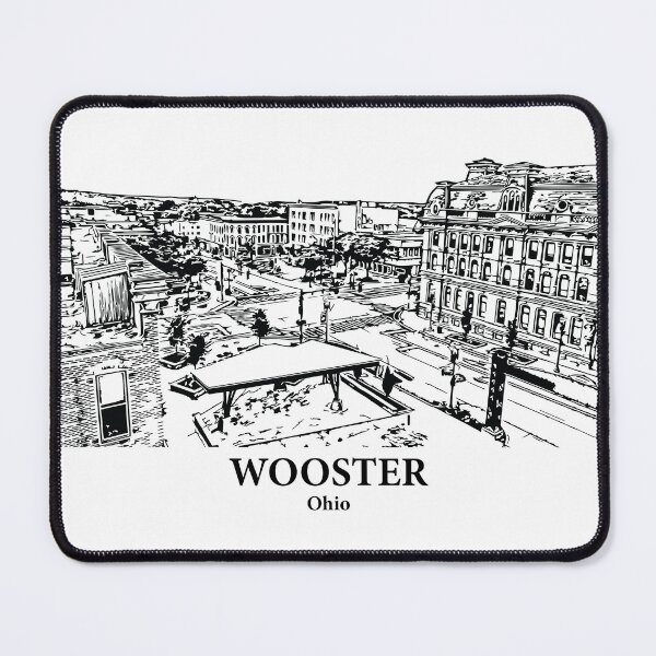 Item preview, Wooster - Ohio designed and sold by Lakeric Cityscapes.