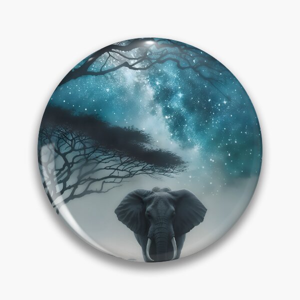 Item preview, Elephant Beneath Acacias designed and sold by RubisLeaf.