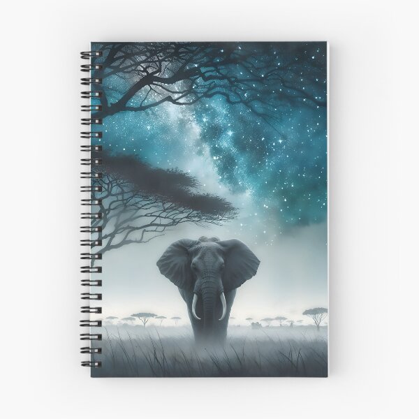 Item preview, Elephant Beneath Acacias designed and sold by RubisLeaf.