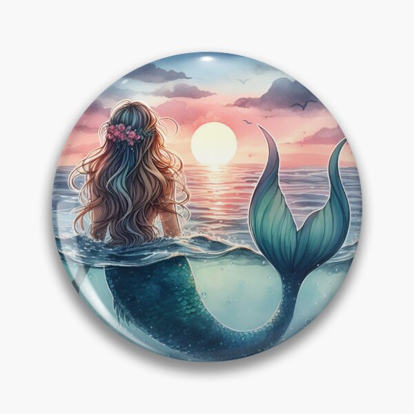 Item preview, Mermaid Sunset designed and sold by HenInAFoxHouse.
