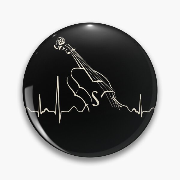 Item preview, Violin heartbeat designed and sold by BloodyTeapot.