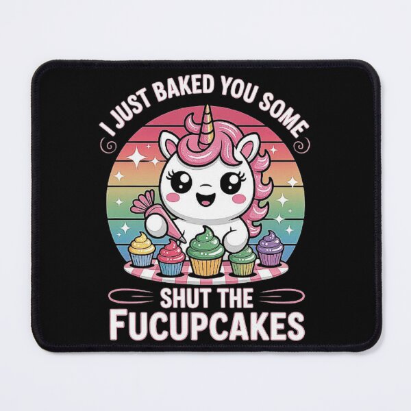 Item preview, Funny Unicorn Baking Rainbow Cupcakes Sarcastic Kawaii Design designed and sold by love3617.