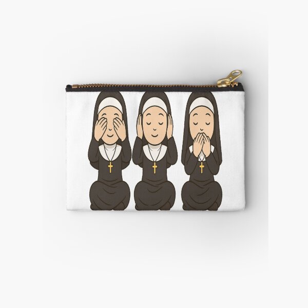 Item preview, Three wise Nuns see/hear/speak no evil designed and sold by JamesDunican.