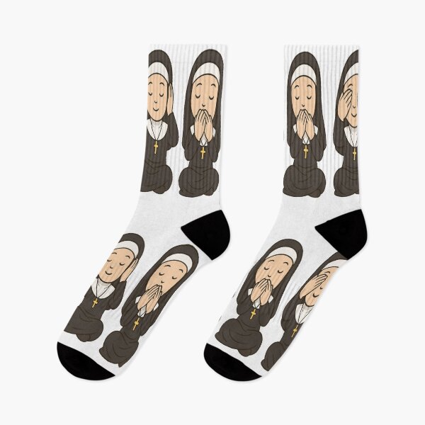 Item preview, Three wise Nuns see/hear/speak no evil designed and sold by JamesDunican.