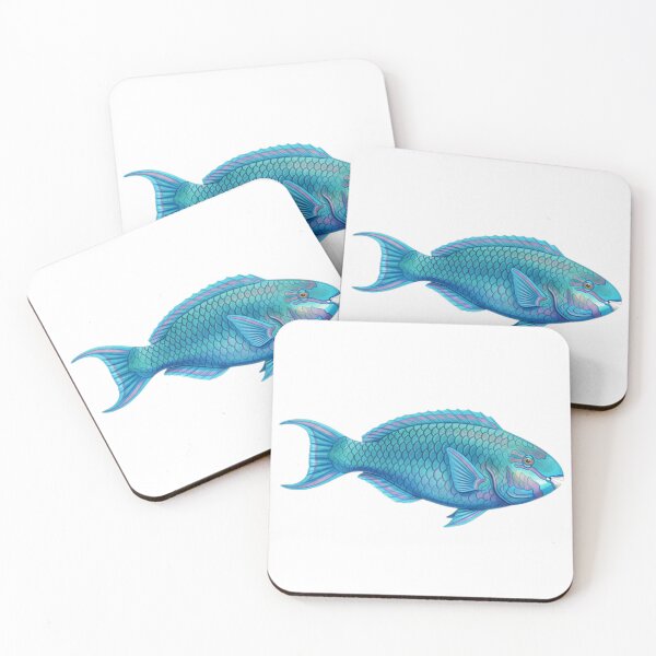 Item preview, Blue parrotfish designed and sold by 4rtistcDrift.