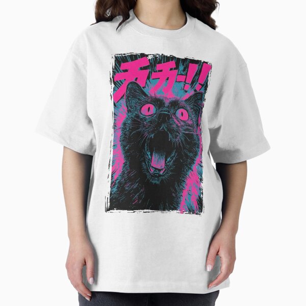 Item preview, FEAR cat - neon glow designed and sold by Gaviani Desing Studio.