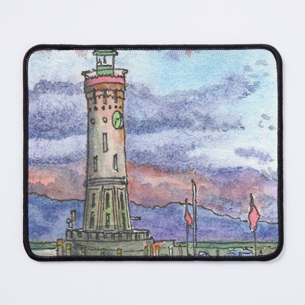 Item preview, Lindau Lighthouse designed and sold by mariodibuja.
