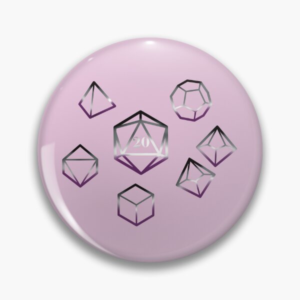 Item preview, Asexual Pride flag Dice designed and sold by Scarlet Sung.