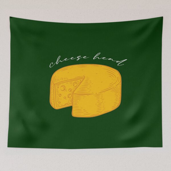 Item preview, Green Bay Packers Cheese Head White designed and sold by SophieandOlive.
