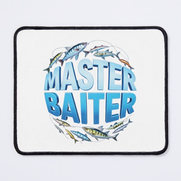 Item preview, Master Baiter Graphic – Funny Fishing Gift for Angler/Fishermen - Joke Design designed and sold by TEMERIA.