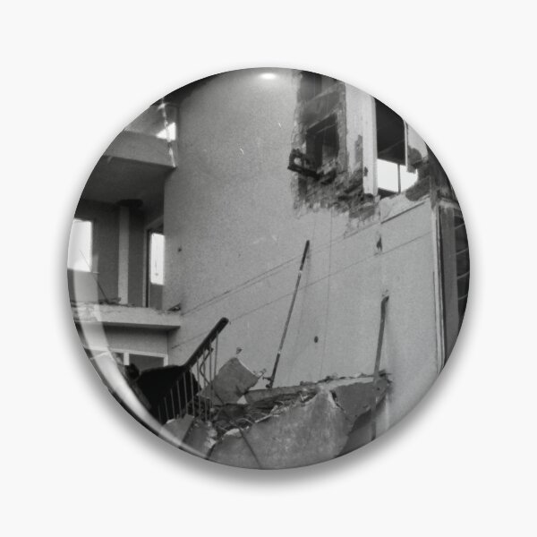 Item preview, Demolition of OLPJ Lower School, Corby, Northants, UK  designed and sold by Kate Anderson Art.