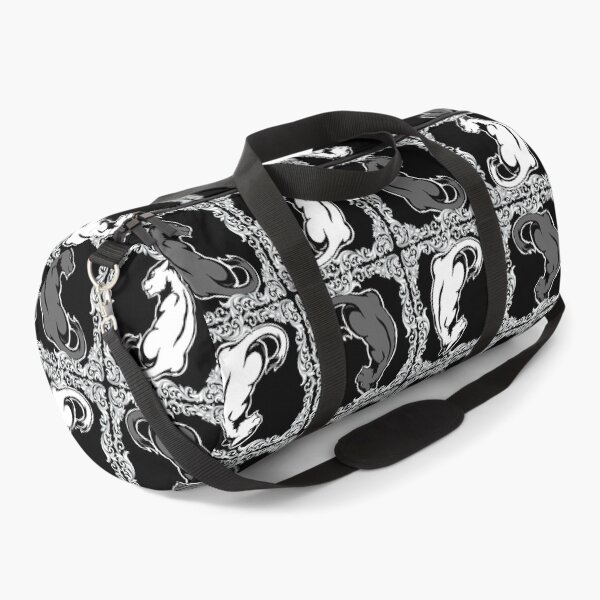 Item preview, Framed Pattern - Sitting Cats, Black & White designed and sold by AstralRavens.
