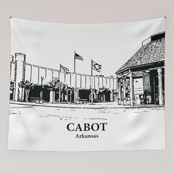 Item preview, Cabot - Arkansas designed and sold by Lakeric Cityscapes.