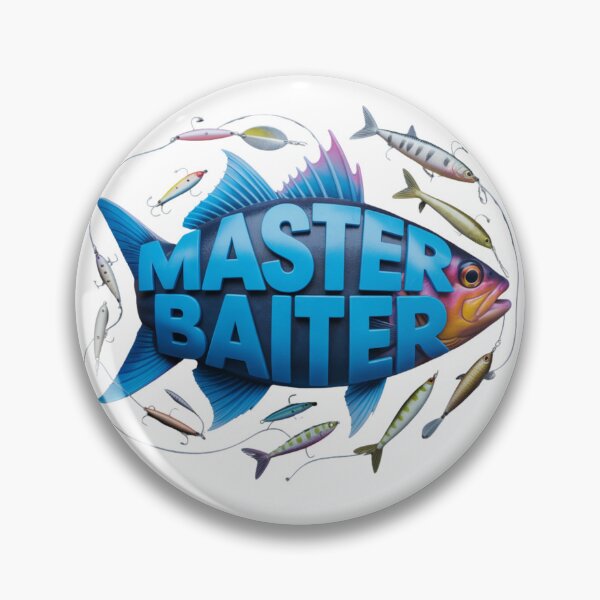 Item preview, Copy of Master Baiter Graphic – Funny Fishing Gift for Angler/Fishermen - Joke Design  designed and sold by TEMERIA.