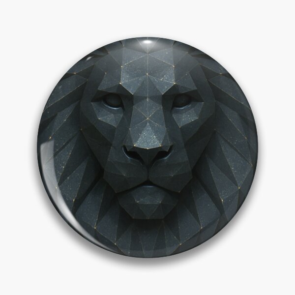Item preview, Starlit Polygonal Lion designed and sold by bloria.