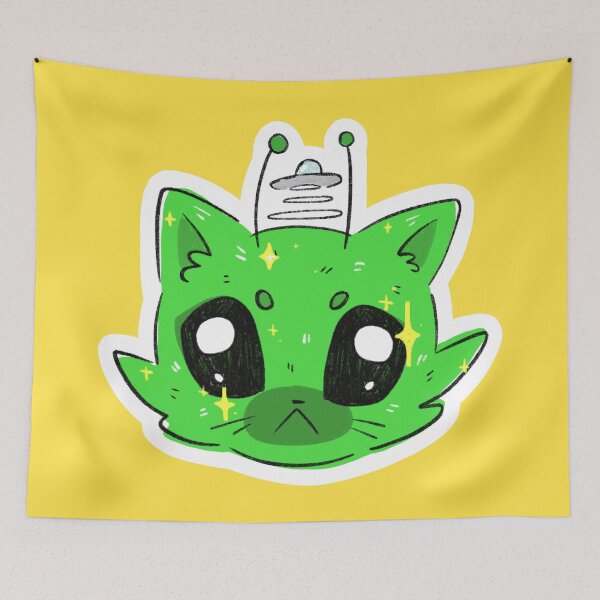 Item preview, Alien cat / Glerp Glorp designed and sold by Jikken.