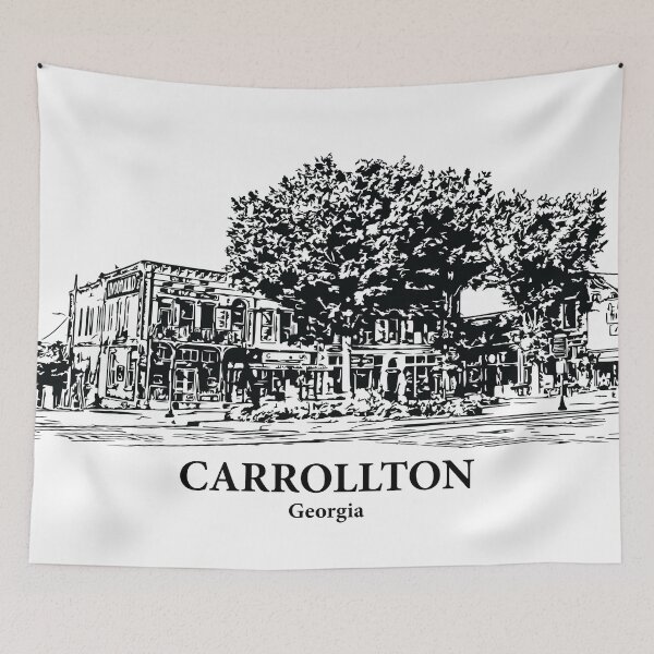 Item preview, Carrollton - Georgia designed and sold by Lakeric Cityscapes.
