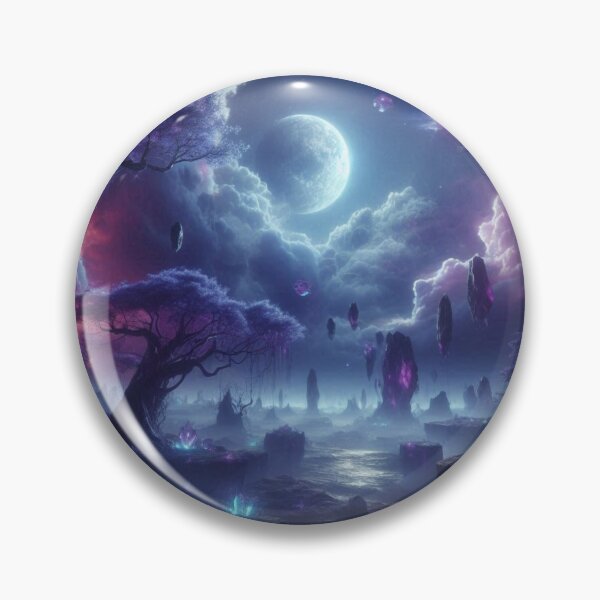 Item preview, Midnight Realm – Dark Fantasy Dreamscape designed and sold by RushPrints88.