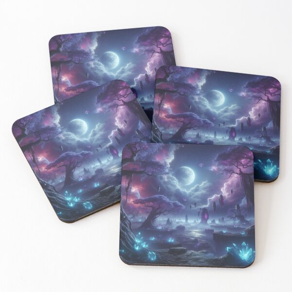 Item preview, Midnight Realm – Dark Fantasy Dreamscape designed and sold by RushPrints88.